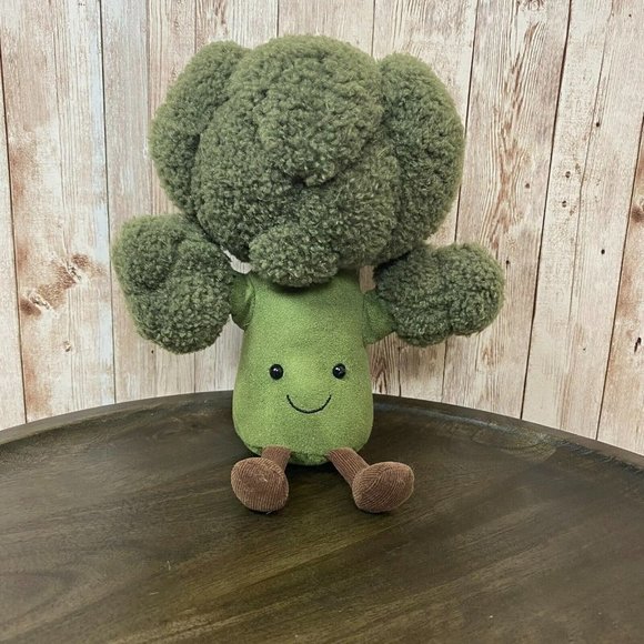 Jellycat Toys Jellycat Amuseable Broccoli Stuffed Vegetable Fluffy